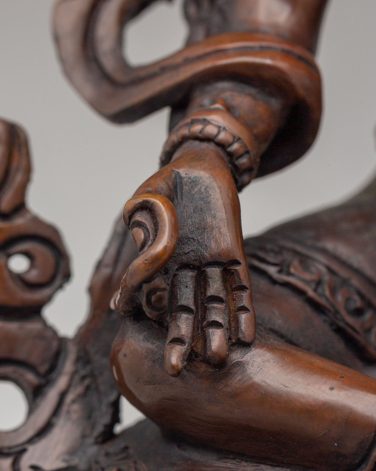 Traditional Buddhist Green Tara Statue | Symbol of Compassion and Protection