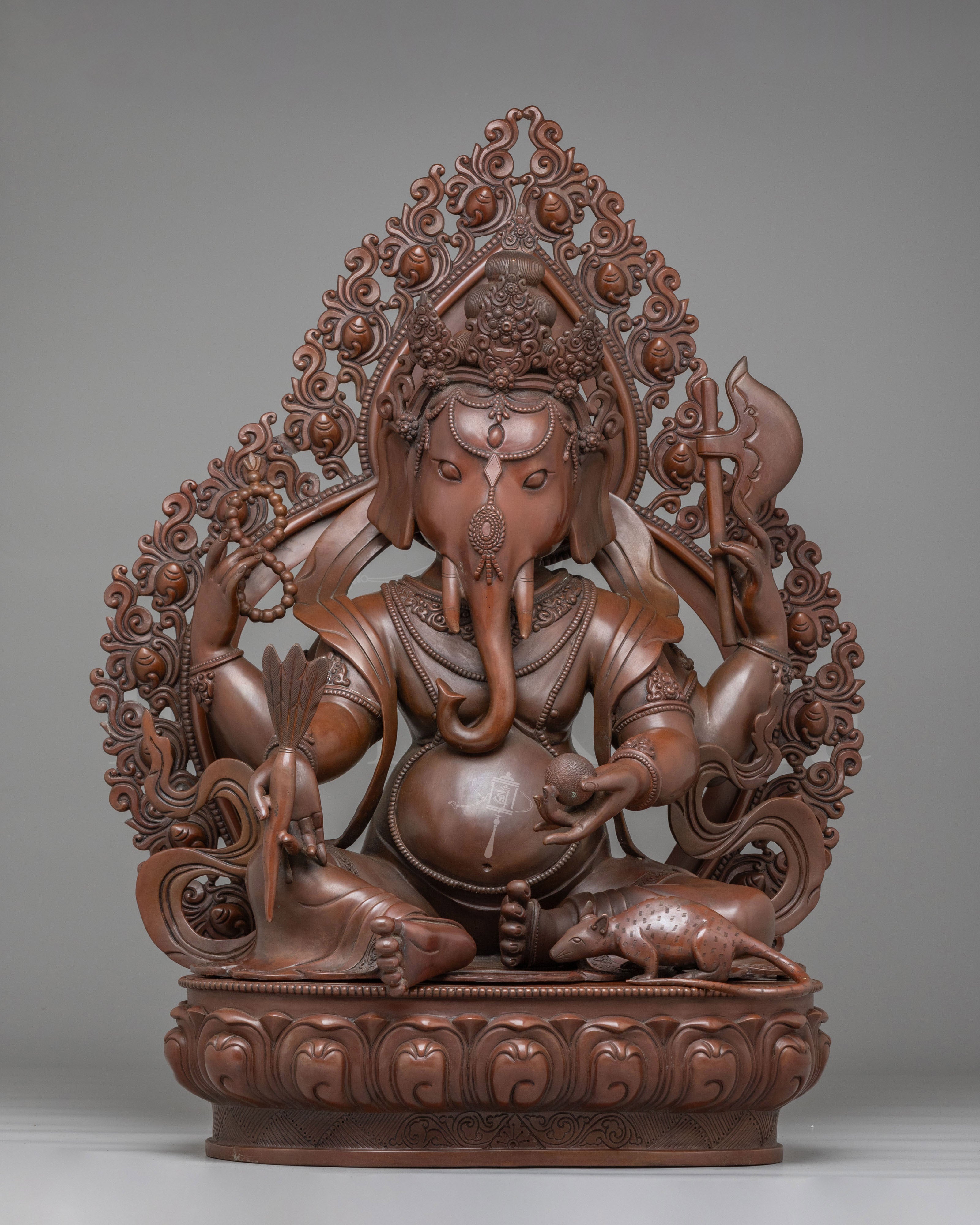 Handcrafted Altar Ganesh Sculpture 