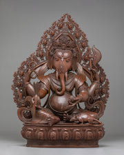 Handcrafted Altar Ganesh Sculpture 