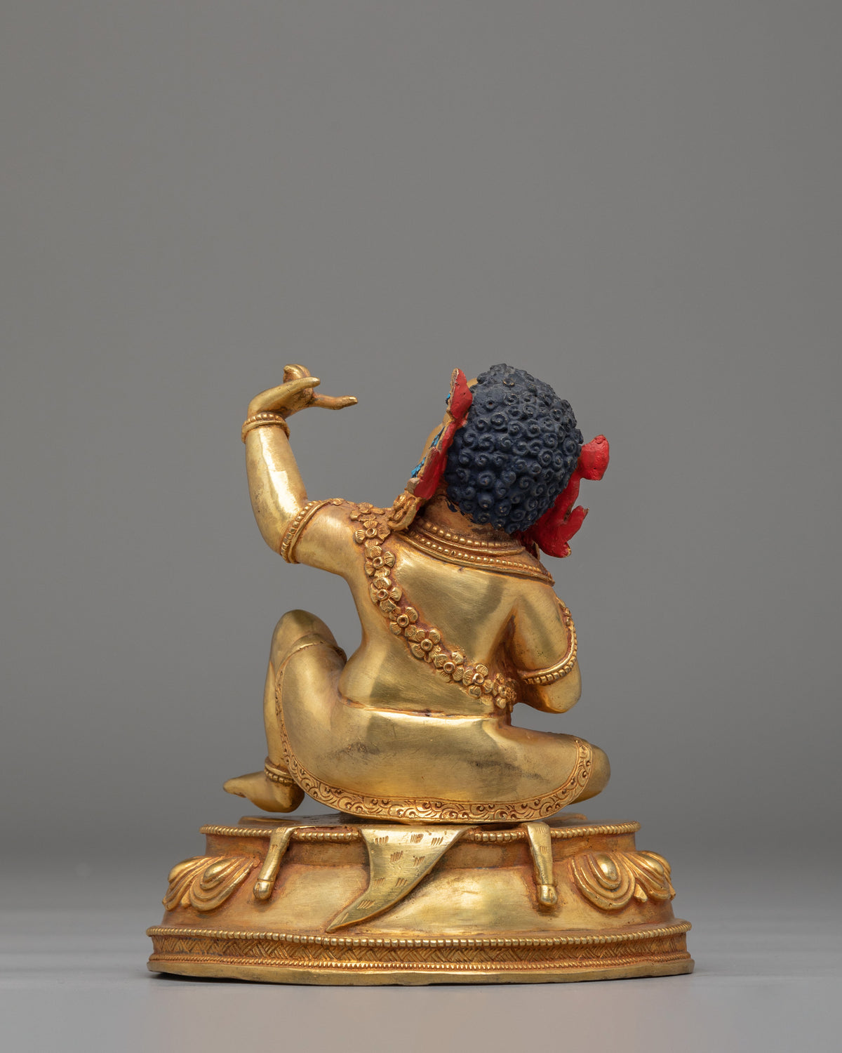 Mahasiddha Virupa Sculpture | Handcrafted Tibetan Artwork