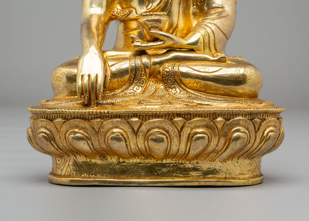 Historical Gautama Buddha Statue | Himalayan Artwork for Spiritual Practice