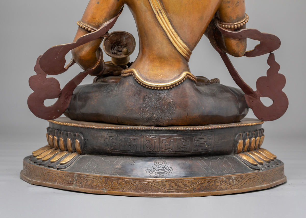 Sacred Vajrasattva Buddhist Statue | Symbol of Purity and Spiritual Transformation