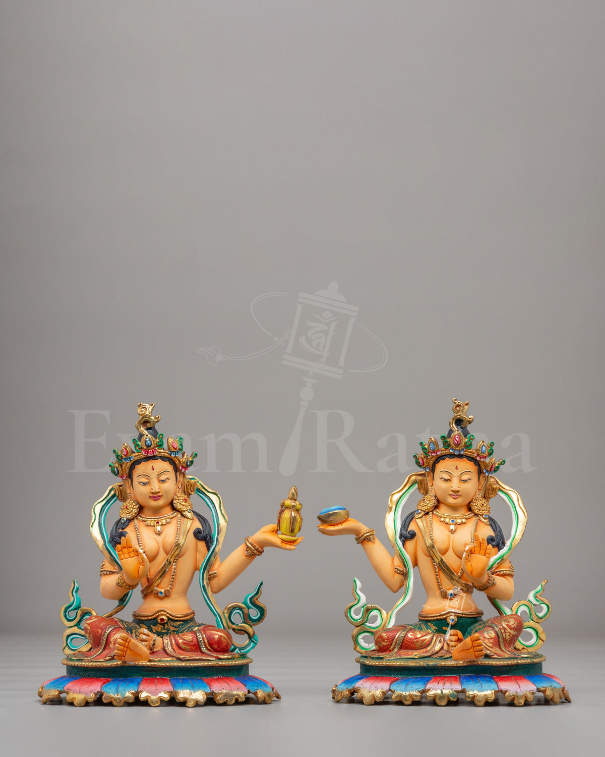 Yeshe Tsogyal & Mandarva Statue