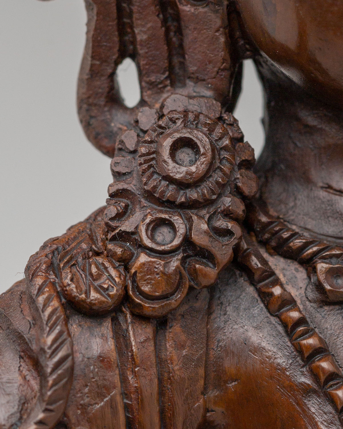 Tibetan Buddhist Manjushri Sculpture | Spiritual Home Decor
