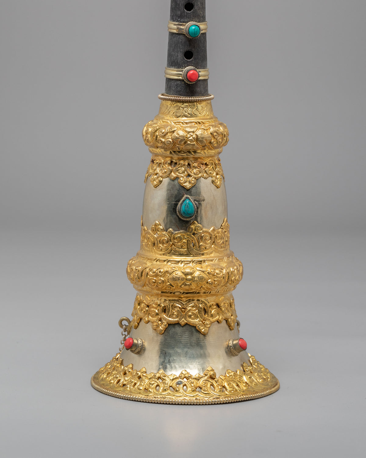Buddhist Ceremonial Gyaling Set | Sacred Tibetan Ritual Instrument