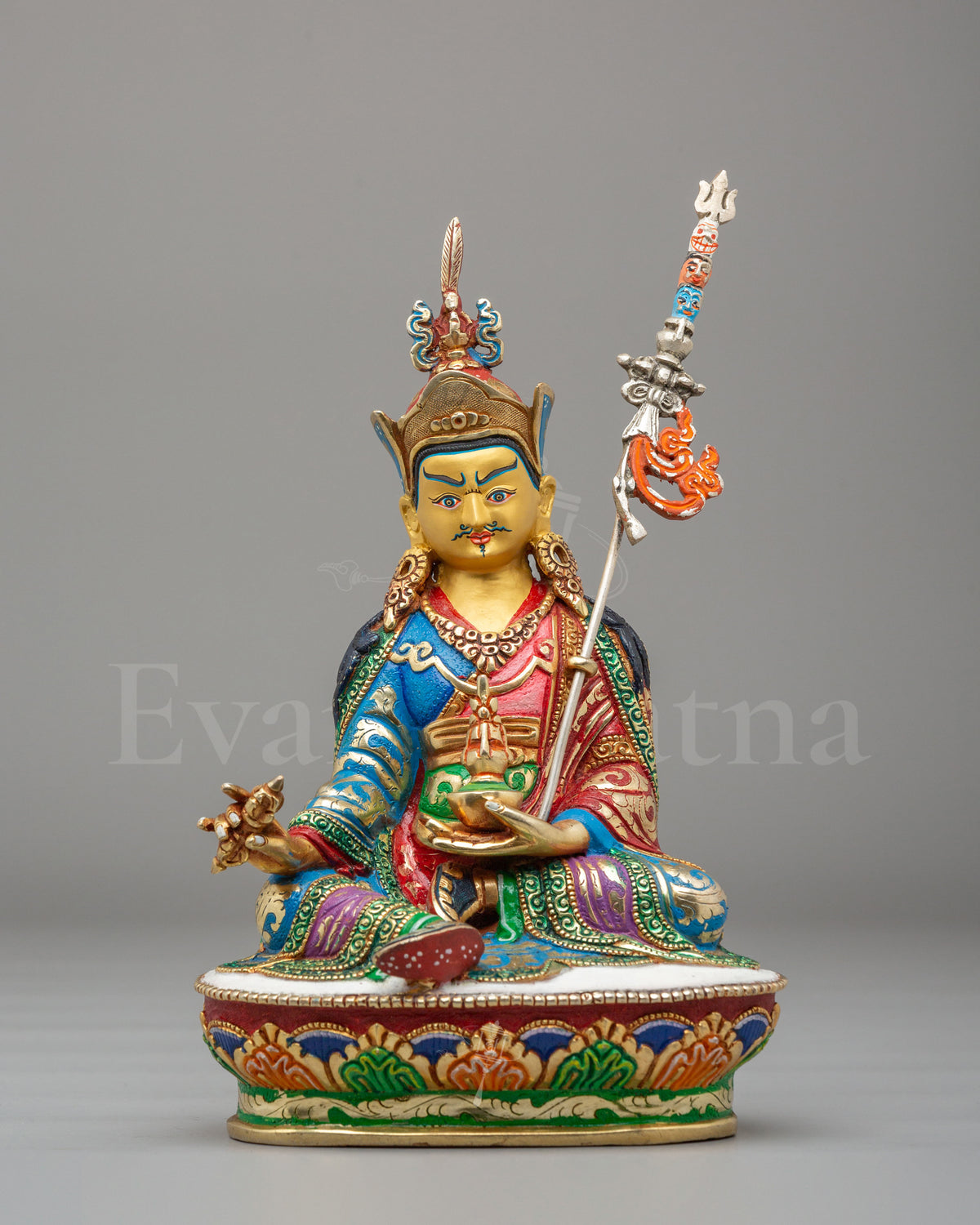 Buddhist Altar Guru Rinpoche Sculpture