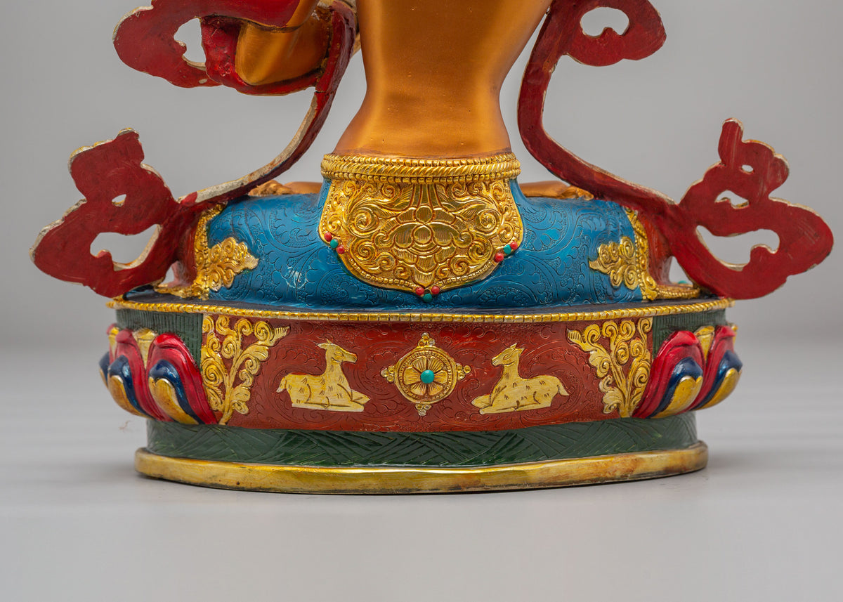 Handcrafted Manjushri Wisdom Statue | Symbol of Wisdom and Enlightenment