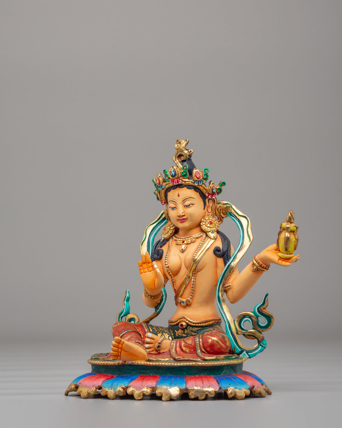 Yeshe Tsogyal and Mandarva Statue | Sacred Vajrayana Master Set
