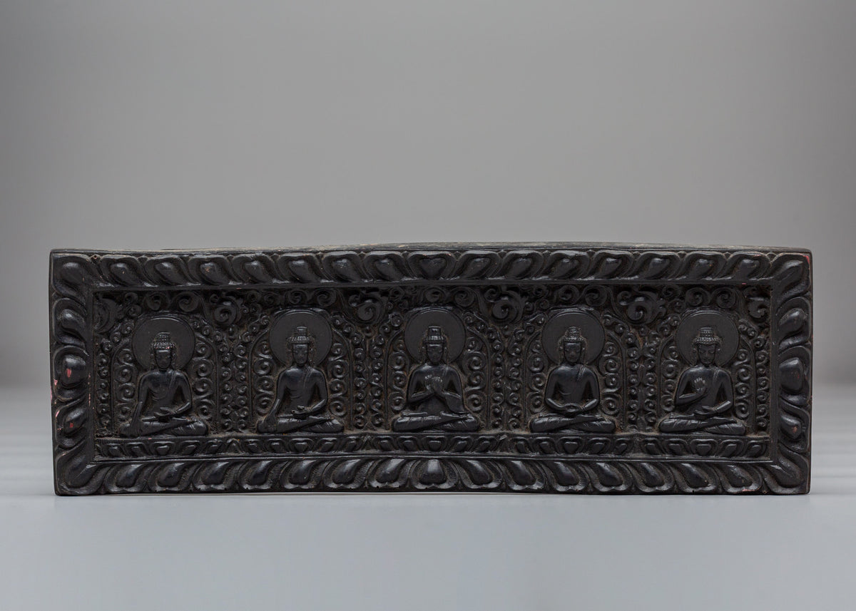 Five Dhyani Buddha Wall Art | Wall Hanging for Meditation