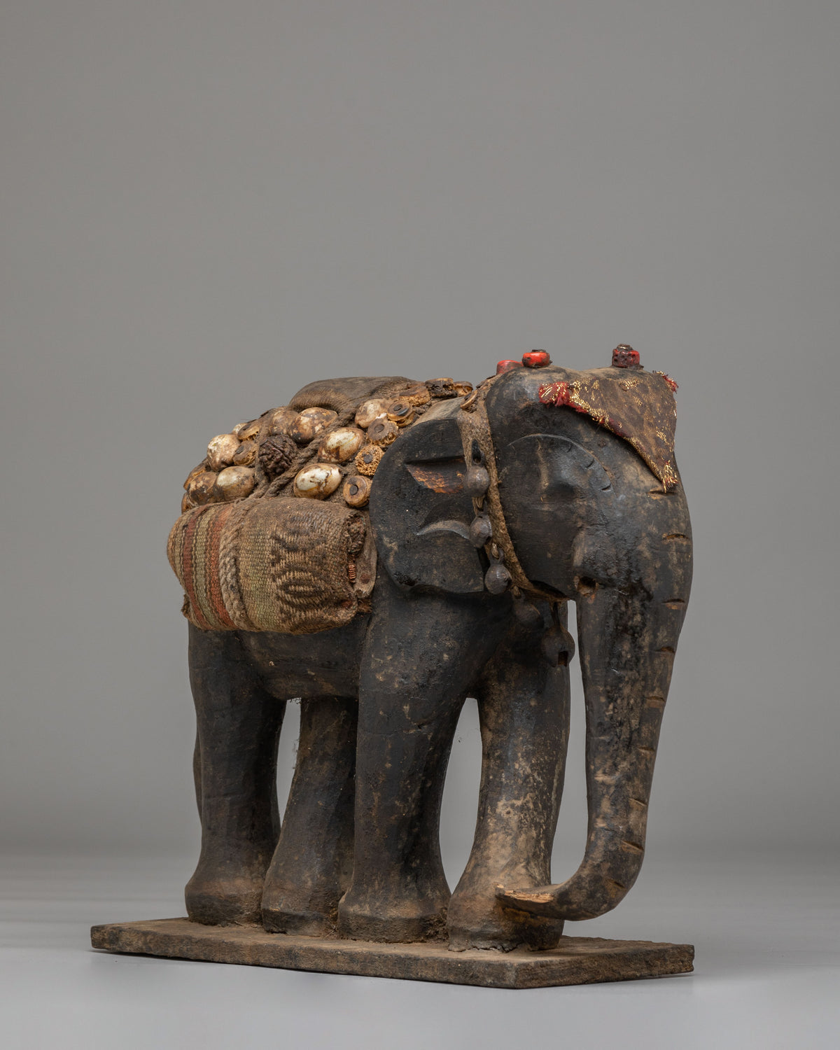 Elephant Wood Carving Statue | Perfect for Home Decor