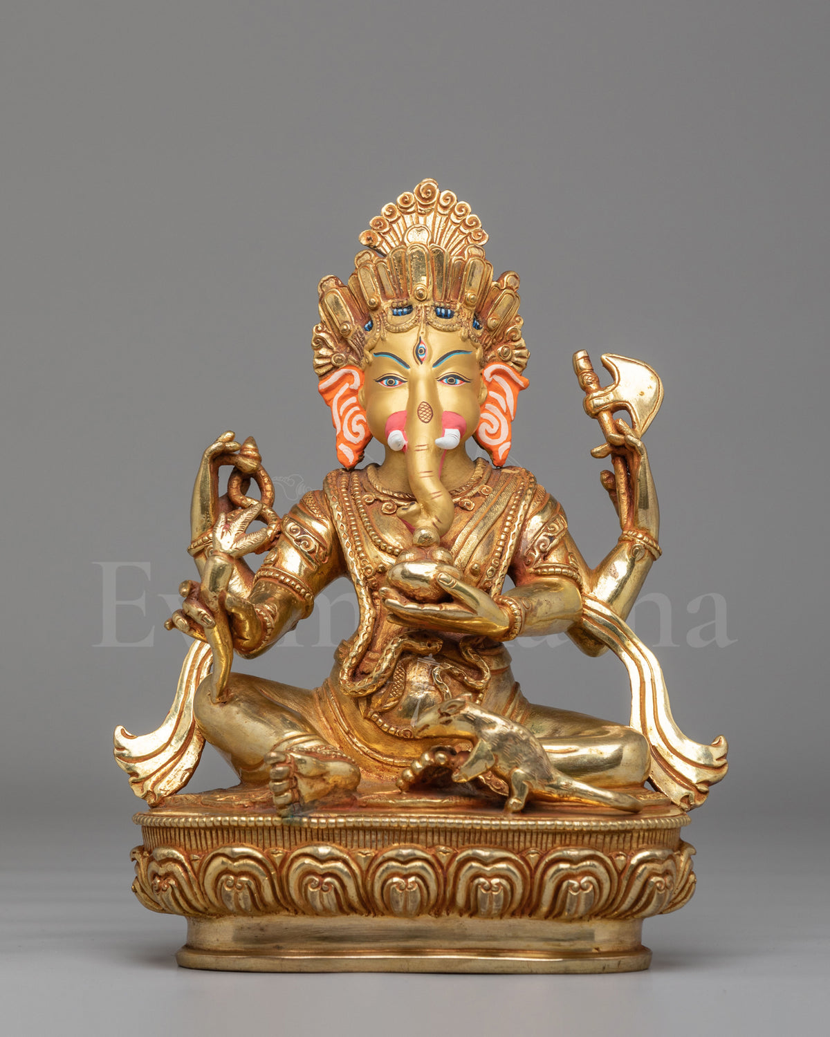 Handcrafted Ganesh Altar Statue