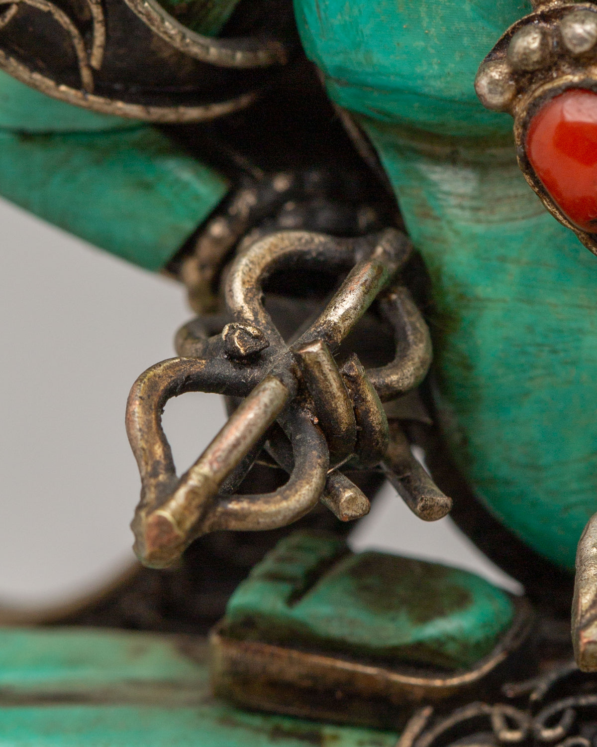Handmade Buddhist Vajrasattva Statue | Spiritual Home Decor