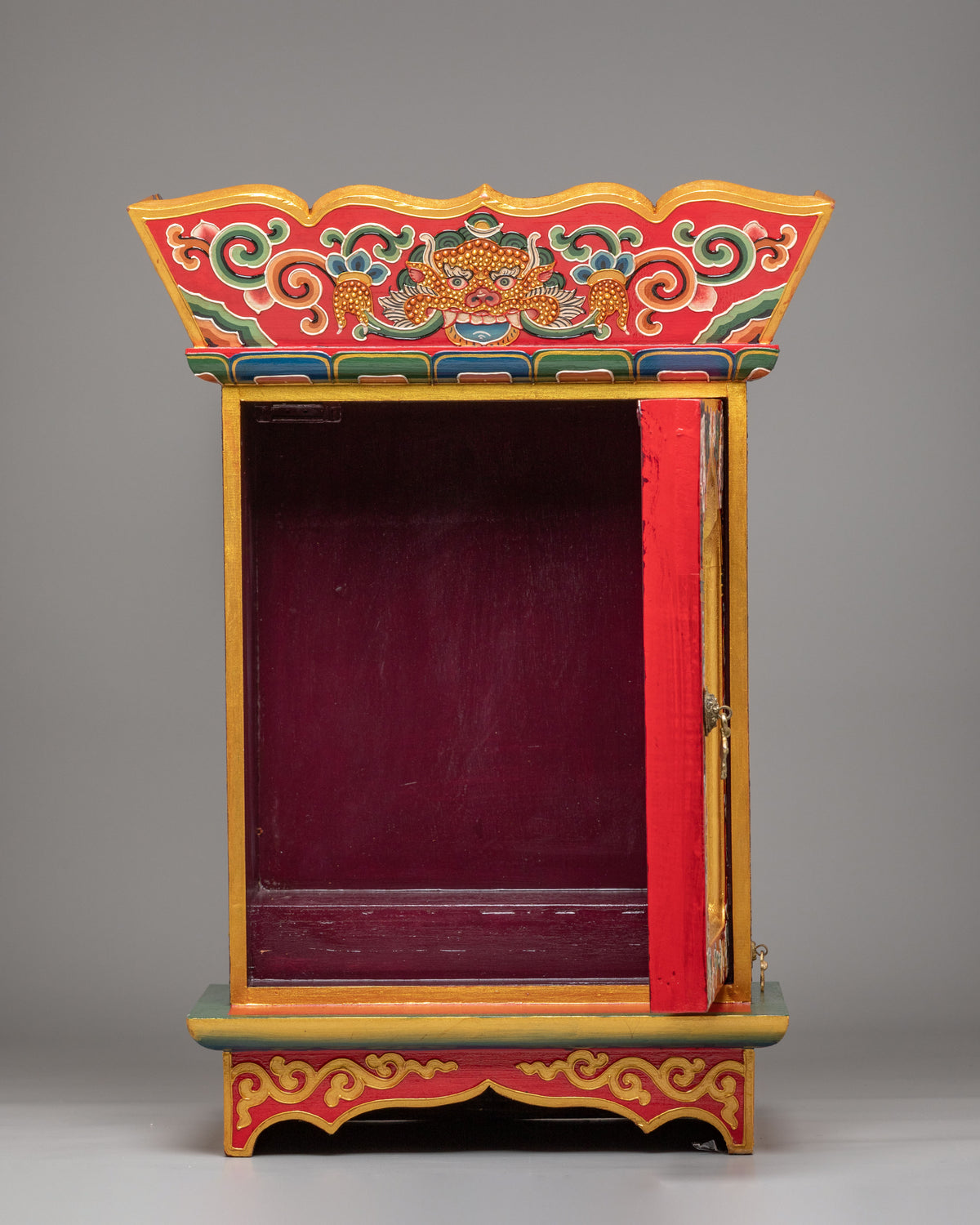 Spiritual Shrine Altar Box | Sacred Storage Chest for Home Decor