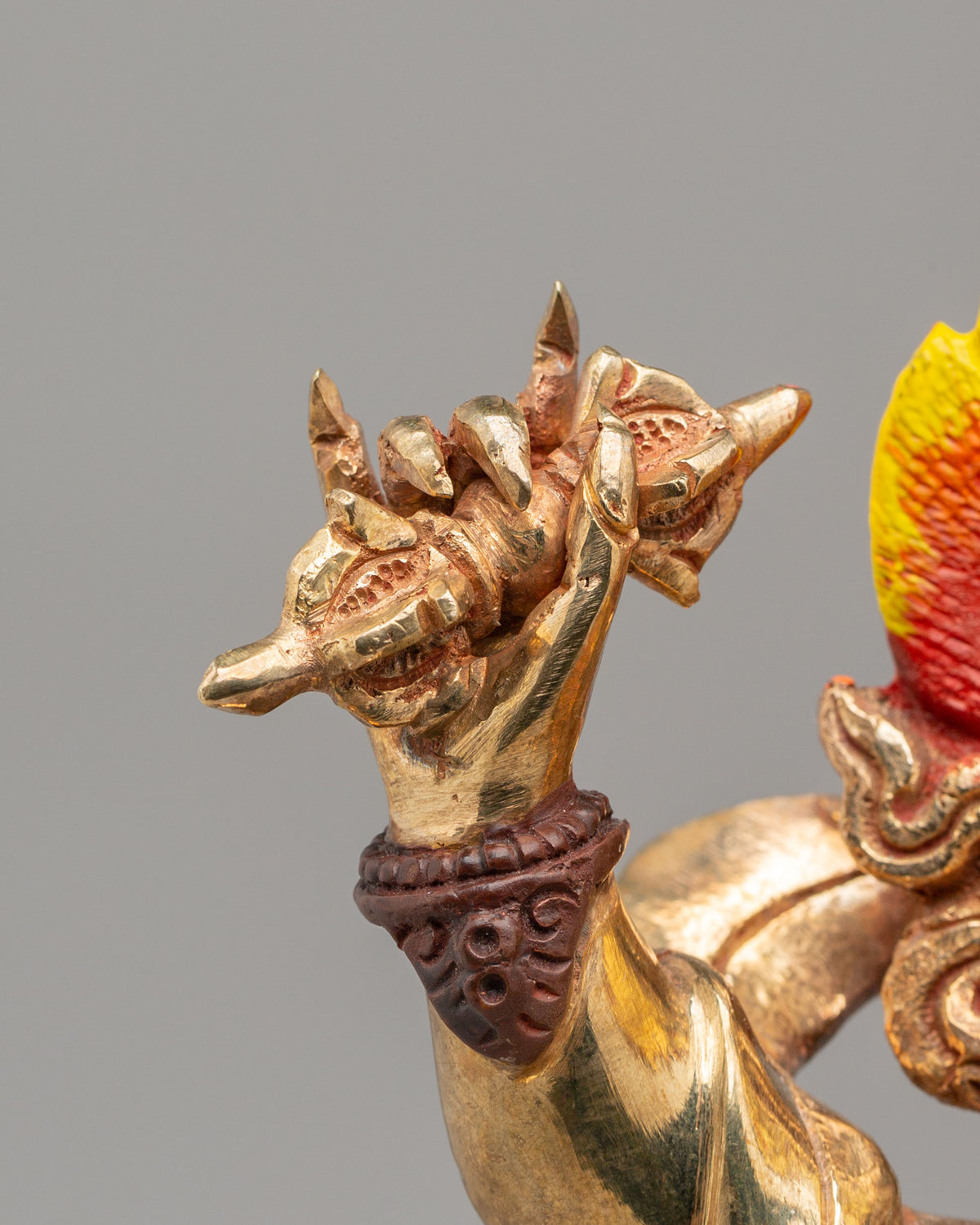 Vajrapani Buddhist Protector Sculpture | Symbol of Power and Protection