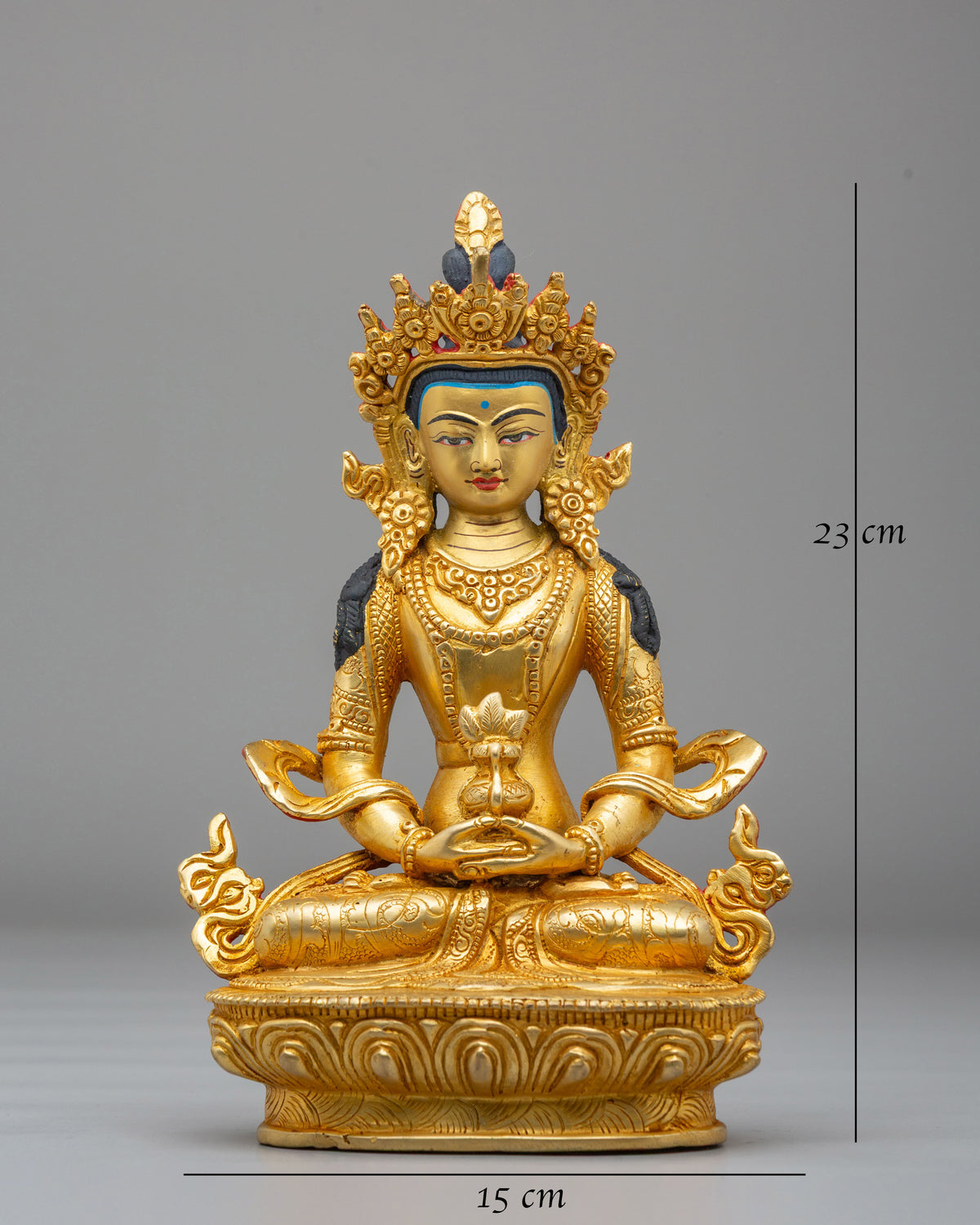 Sacred Amitayus Buddhist Statue | Traditional Handmade Artwork