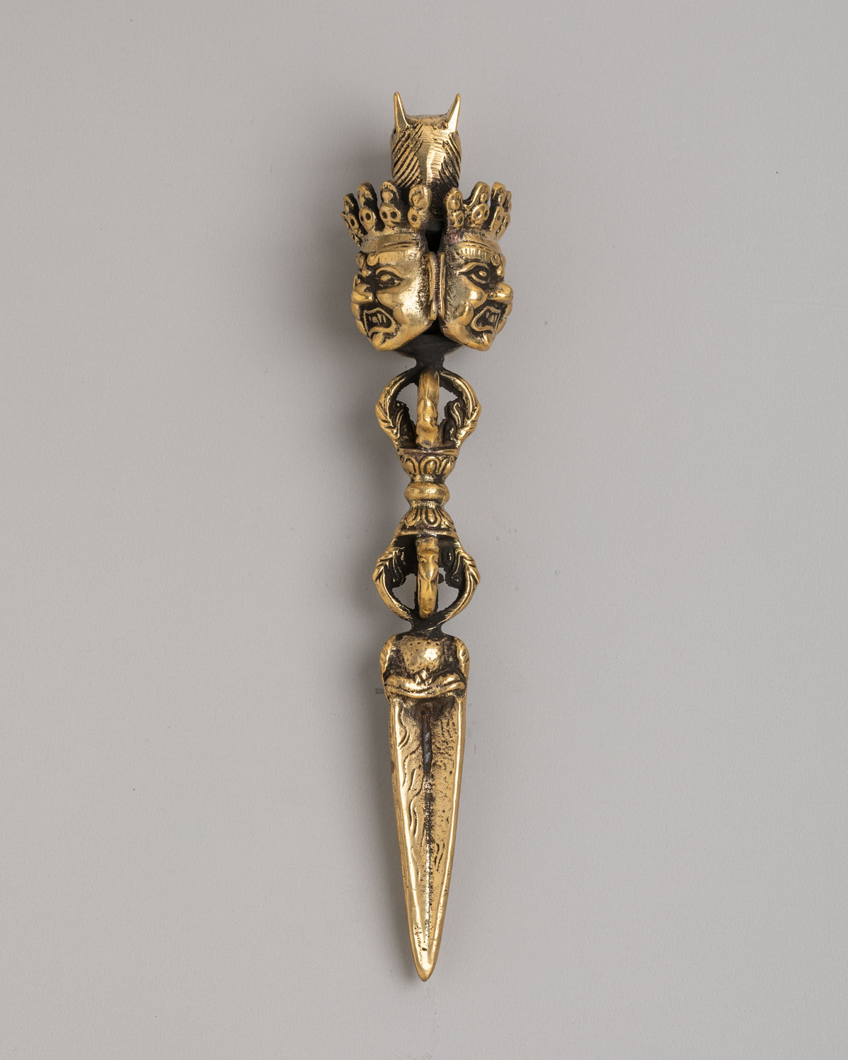 Himalayan Altar Ritual Phurba | Ceremonial Dagger for Spiritual Practices