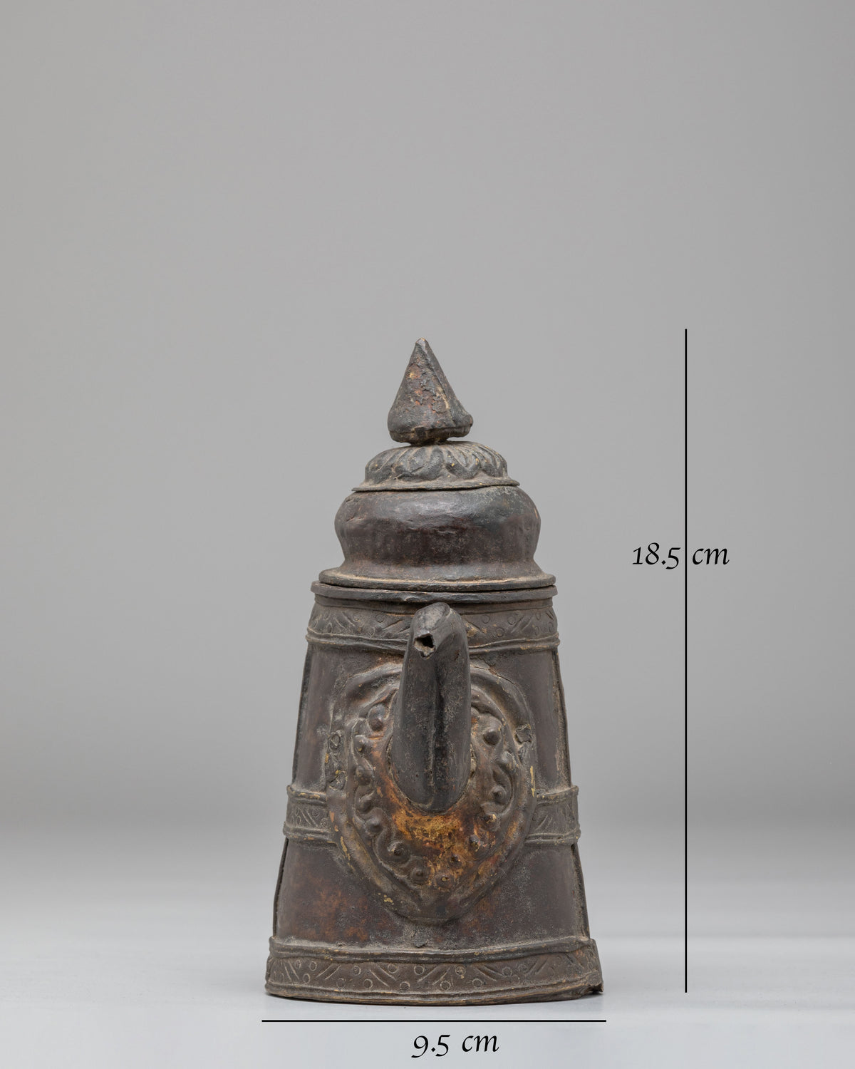 Himalayan Altar Tea Pot | Buddhist Ritual Offering Teapot