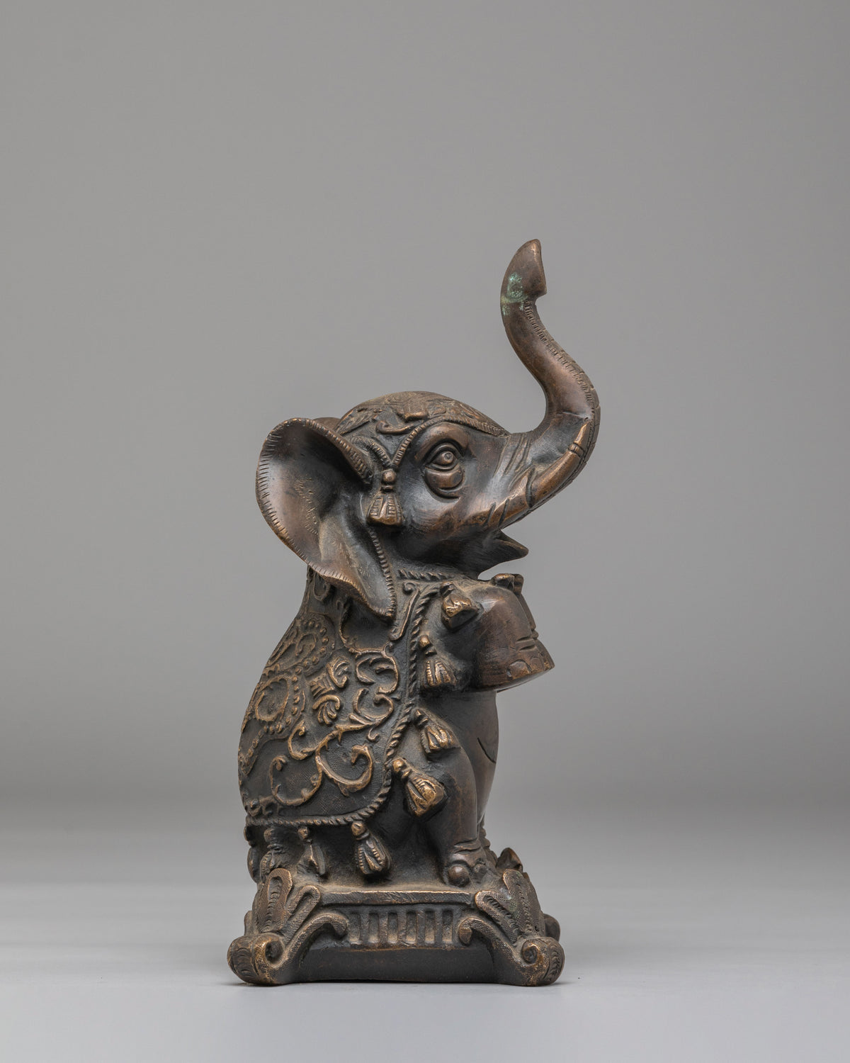 Handcrafted Elephant Sculpture Set | Spiritual Home Decor