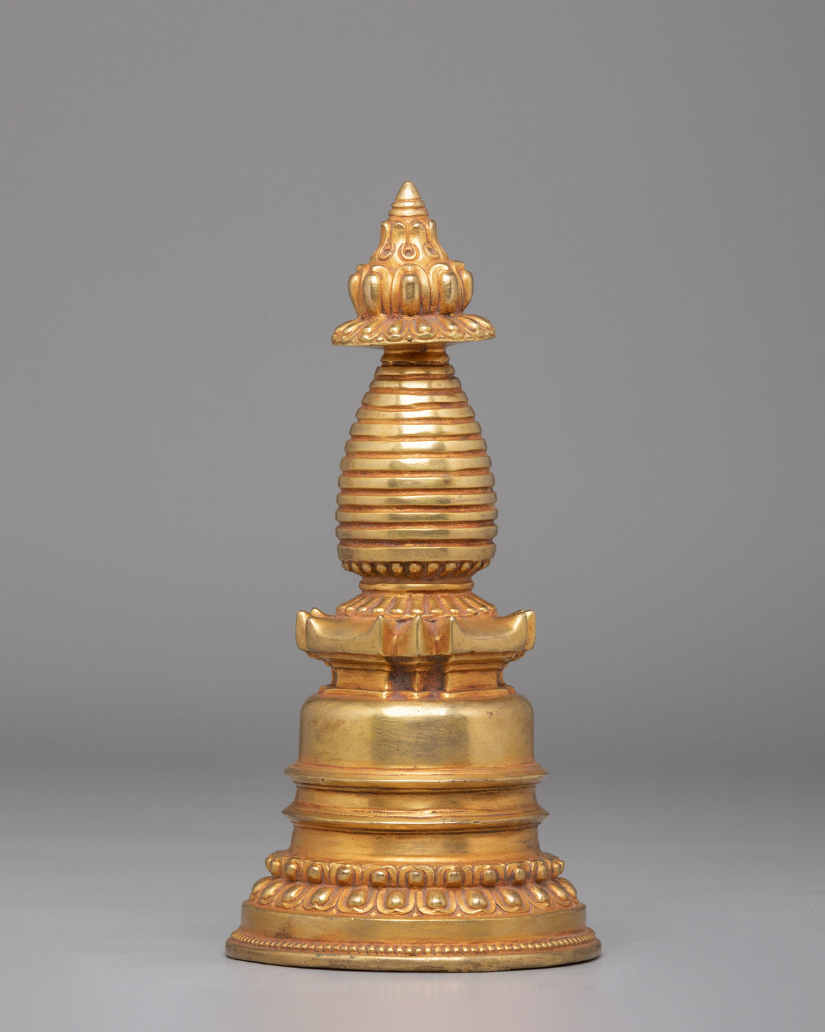 Handmade Shrine Kadampa Stupa | Sacred Stupa for Meditation