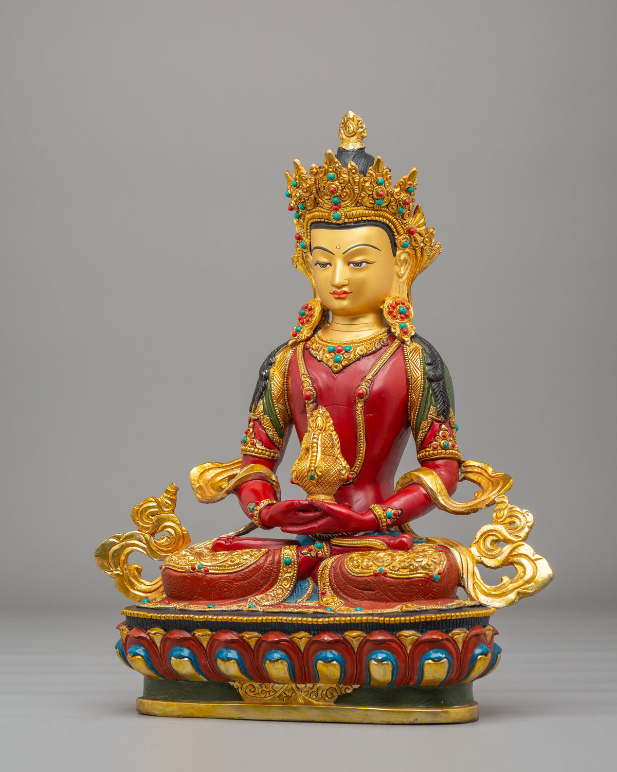 Amitayus Buddhist Longevity Statue | Symbol of Long Life and Spiritual Blessings