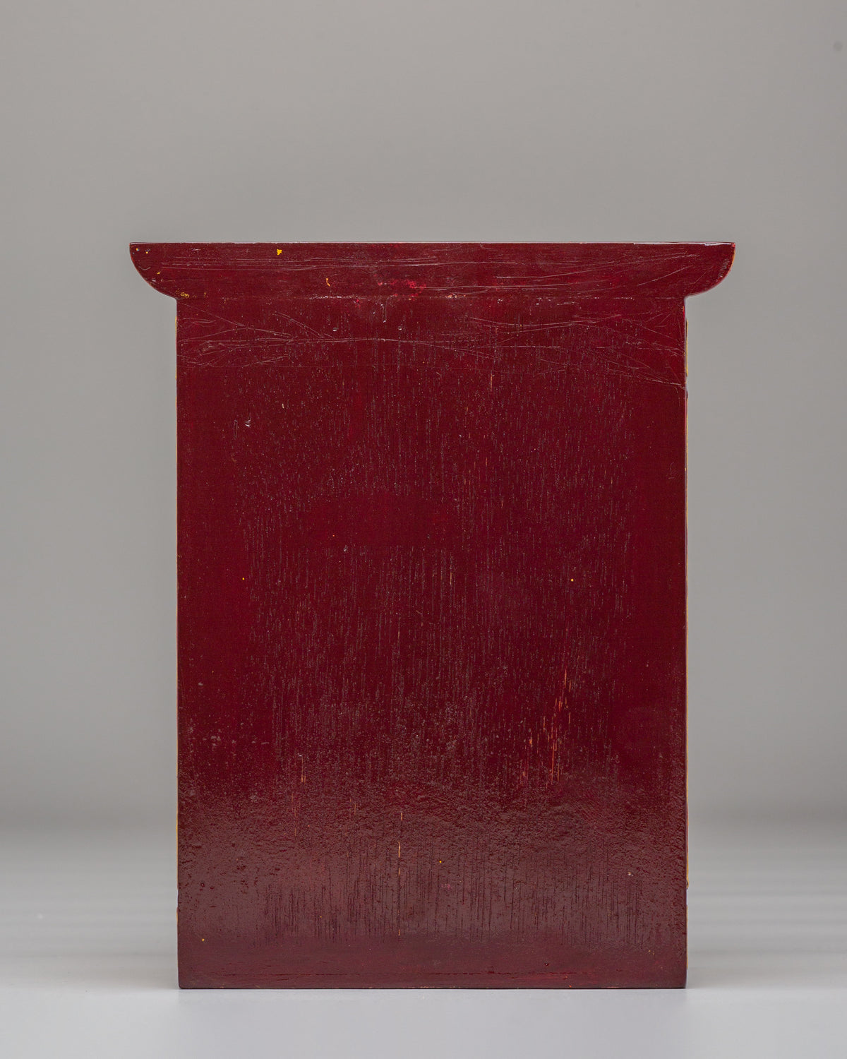 Buddhist Sacred Altar Box | Tibetan Wooden Shrine Cabinet