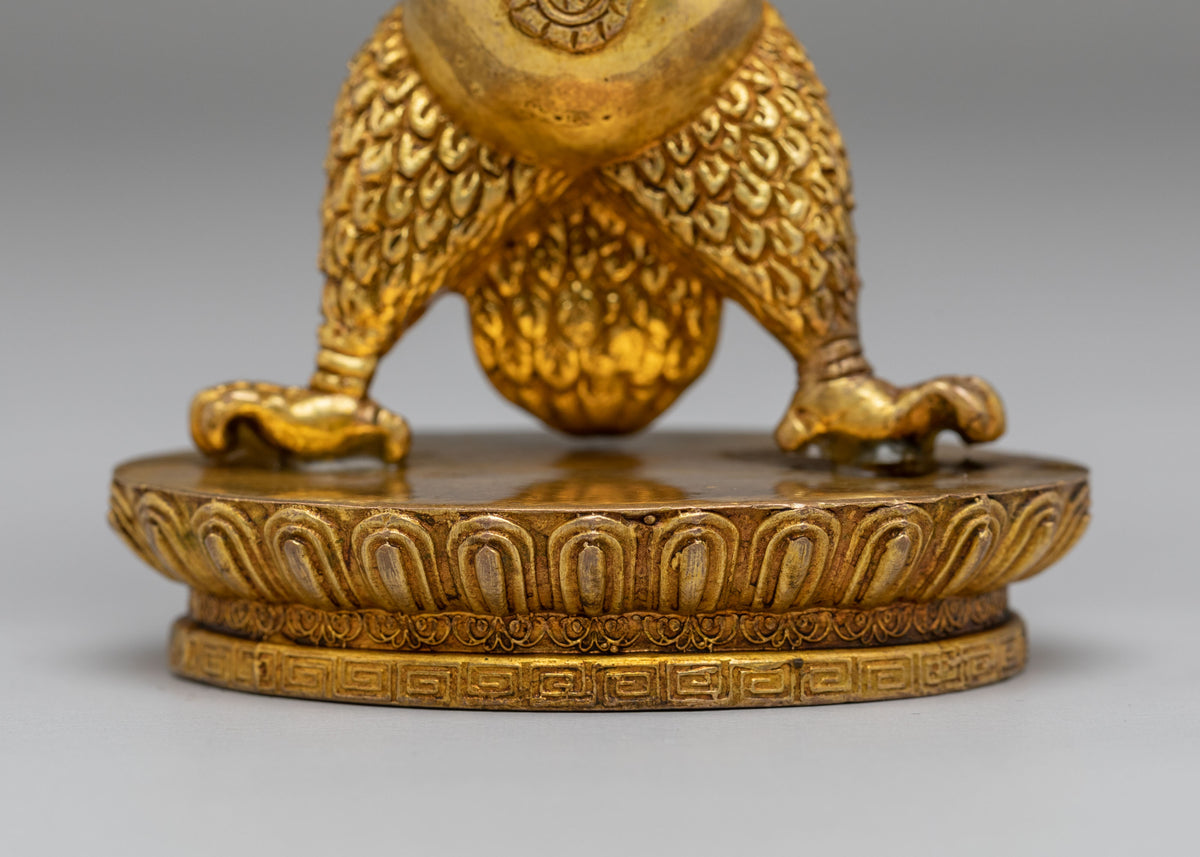 Buddhist Shrine Garuda Statue | Decorative Spiritual Protector