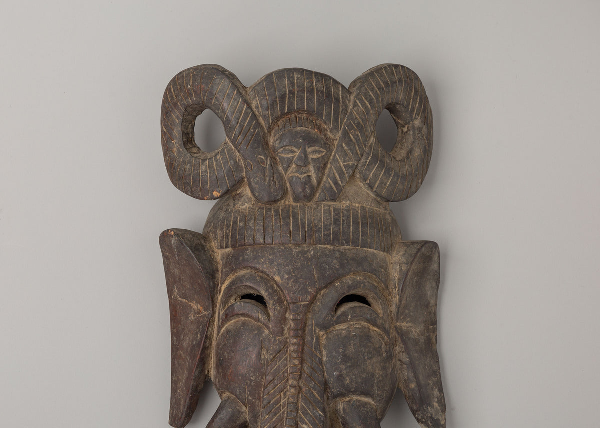 Wooden Ganesha Wall Decor | Traditional Home Artwork
