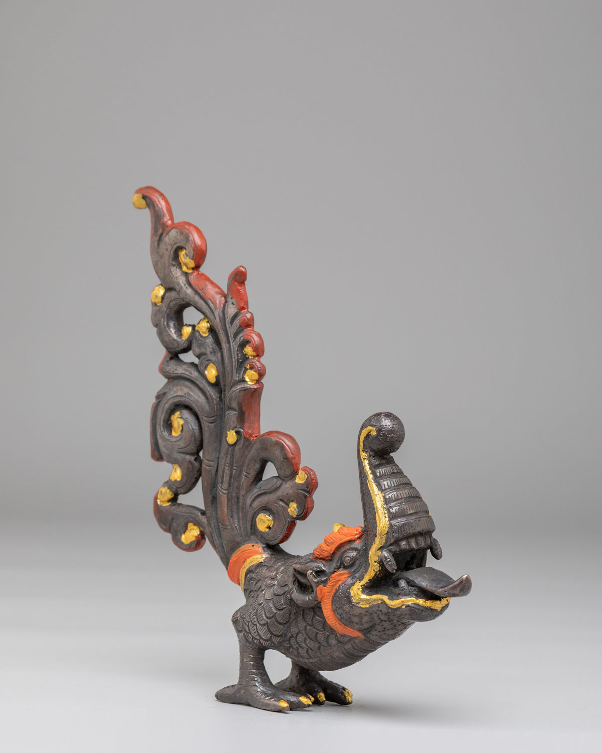 Makara Mythical Creature Statue Set | Makara Statue for Decor