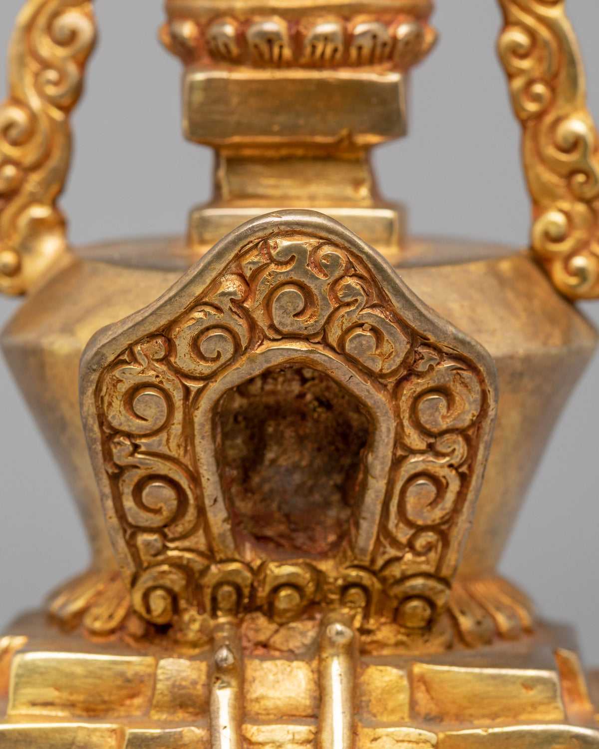 Sacred Descent From Heaven Stupa | Tibetan Buddhist Stupa