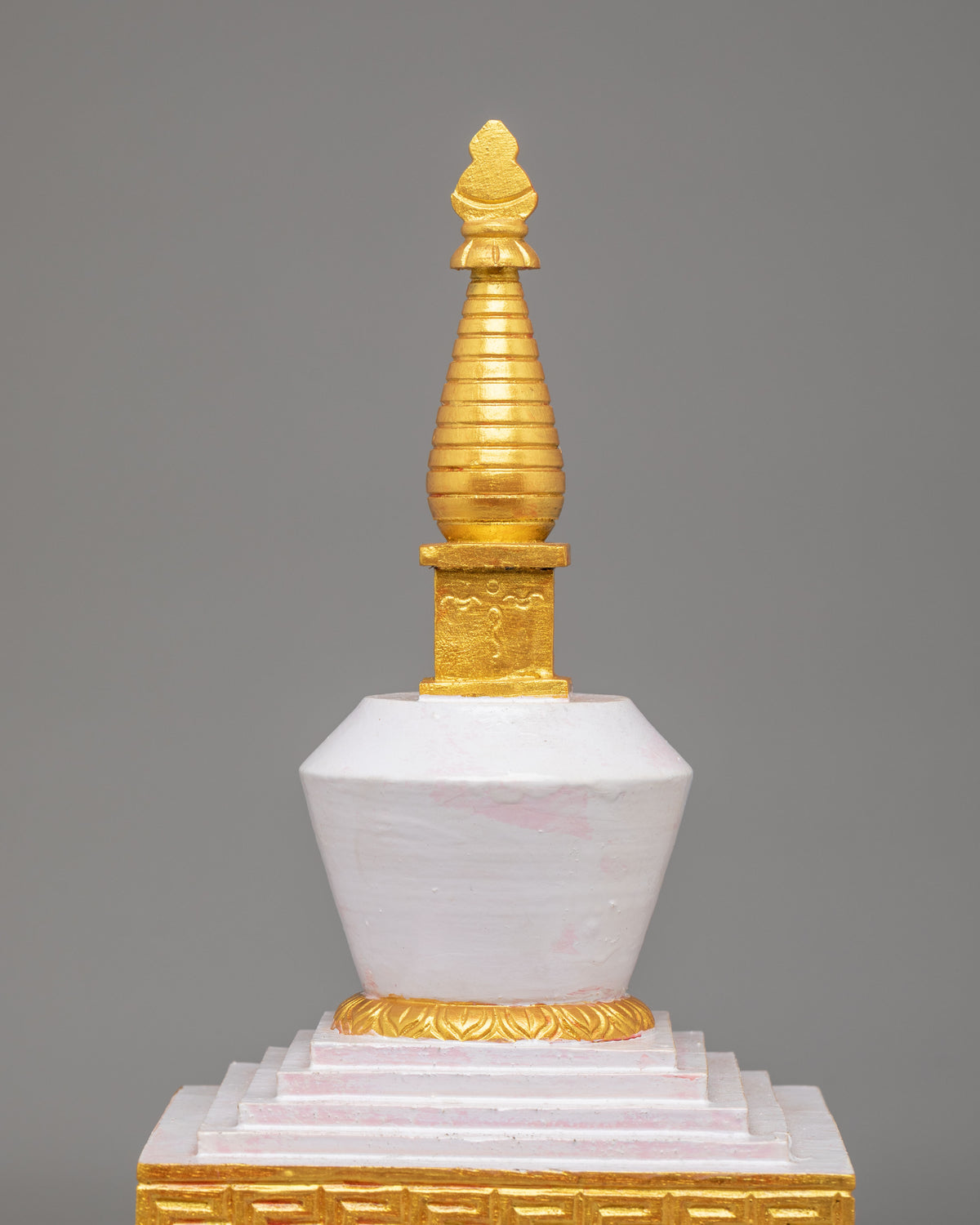Buddhist Enlightenment Stupa for Altar | Sacred Tibetan Spiritual Art