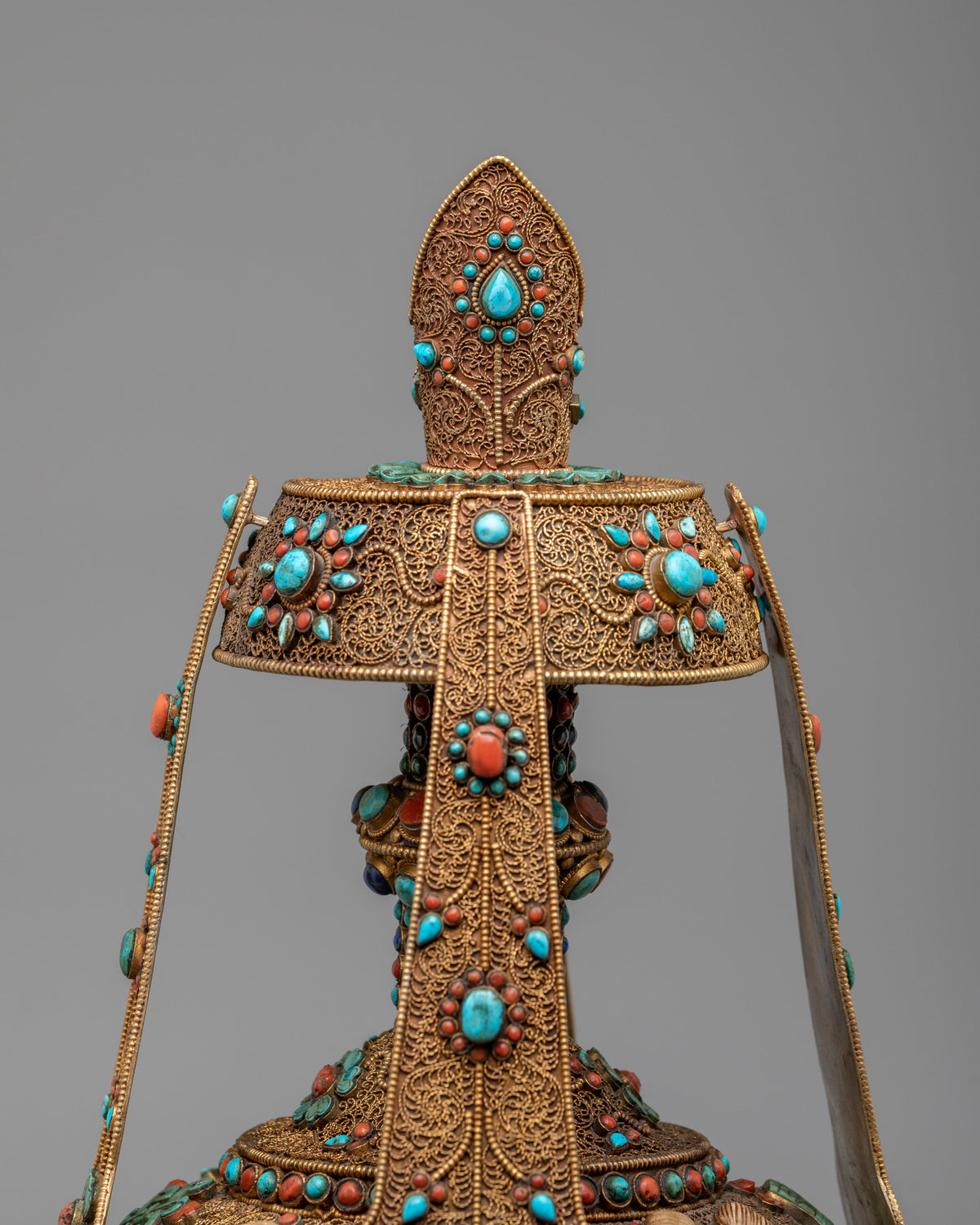 Tibetan Buddhist Long Life Vase | Symbolizing Purity and Spiritual Decor