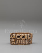 Tibetan Buddhist Skull Ring