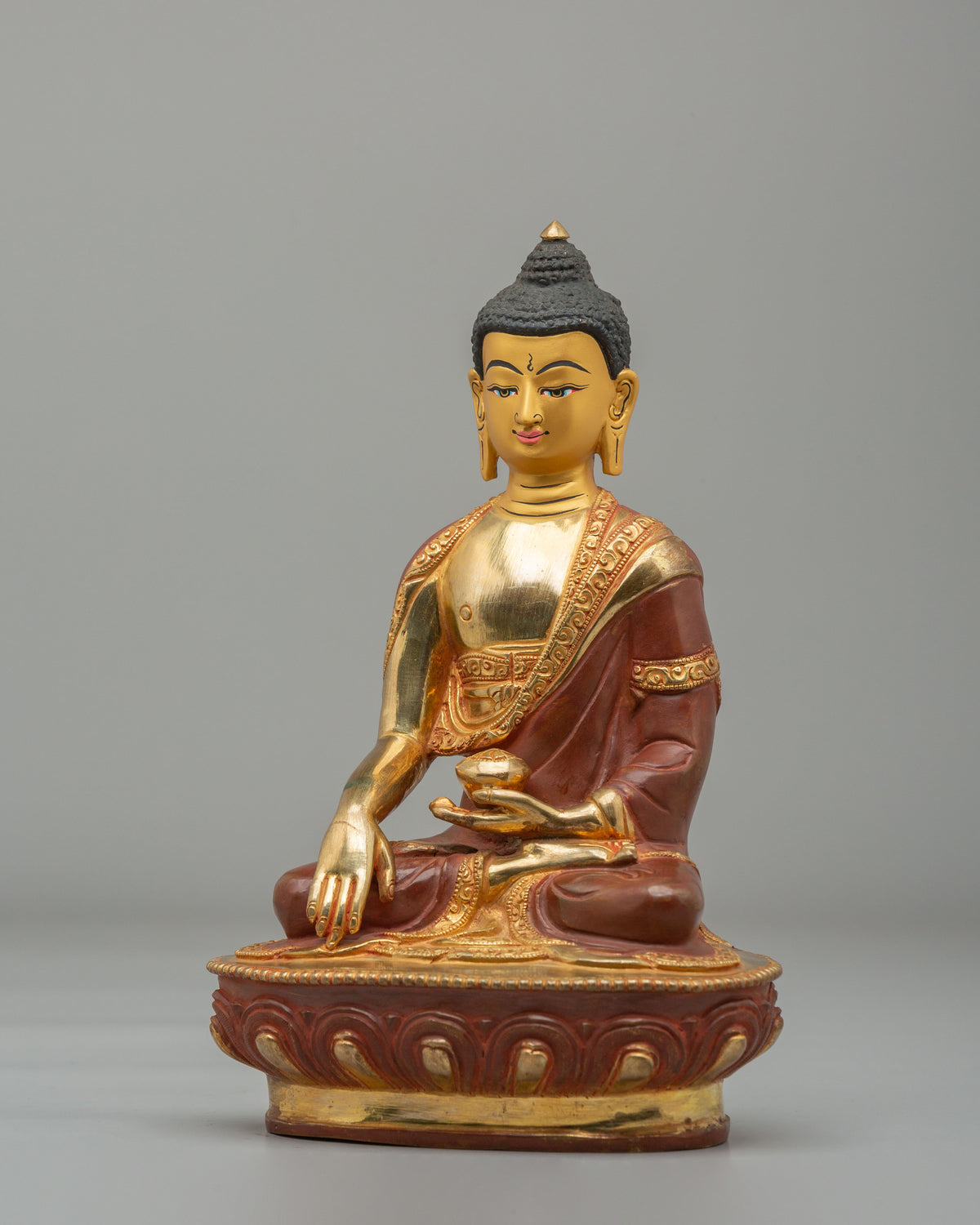 Shakyamuni Buddha Altar Sculpture | Perfect for Spiritual Home Decor
