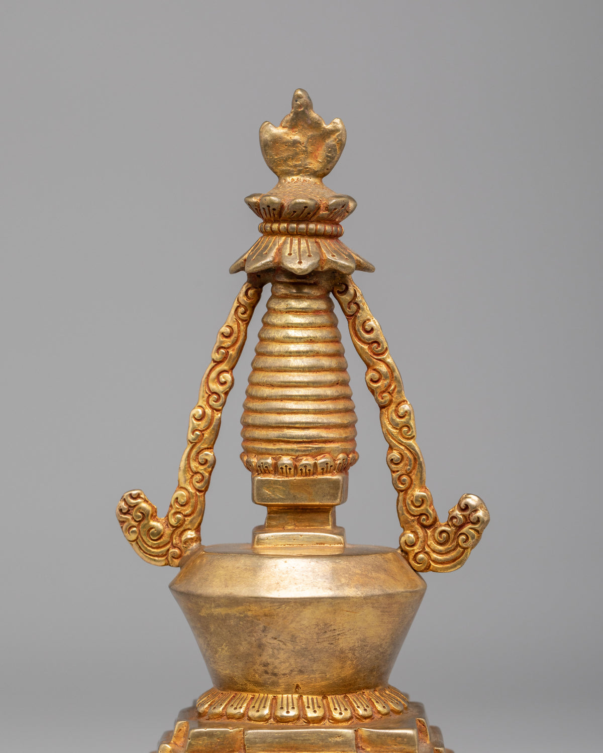 Sacred Descent From Heaven Stupa | Tibetan Buddhist Stupa