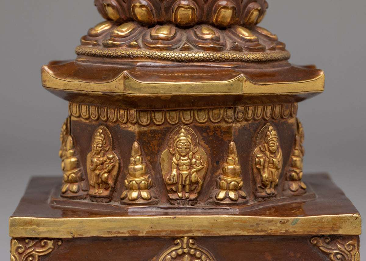 Buddhist Stupa for Meditation Practice | Spiritual Home Decor