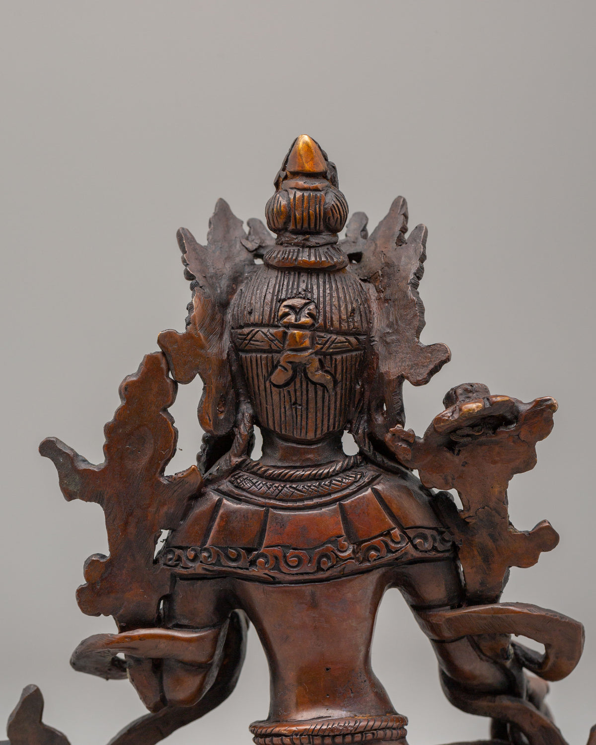 Traditional Buddhist Green Tara Statue | Symbol of Compassion and Protection