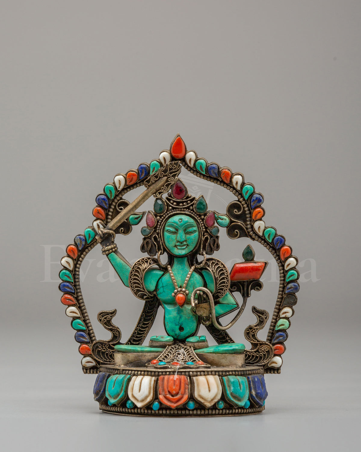 Handmade Manjushri Wisdom Statue  