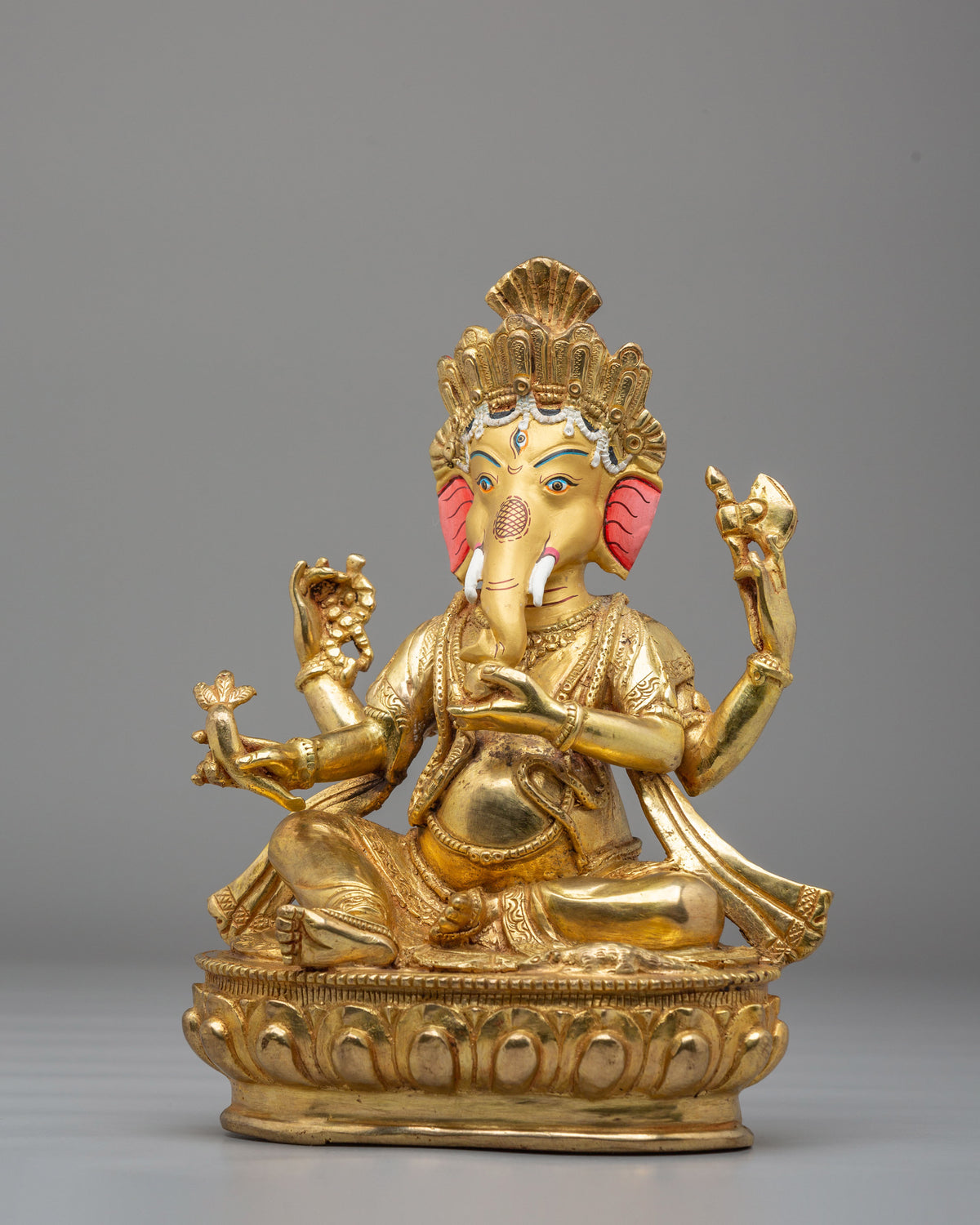 Sacred Spiritual Ganesh Altar Statue | Symbol of Wisdom and Prosperity