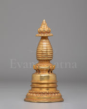 Handmade Shrine Kadampa Stupa 