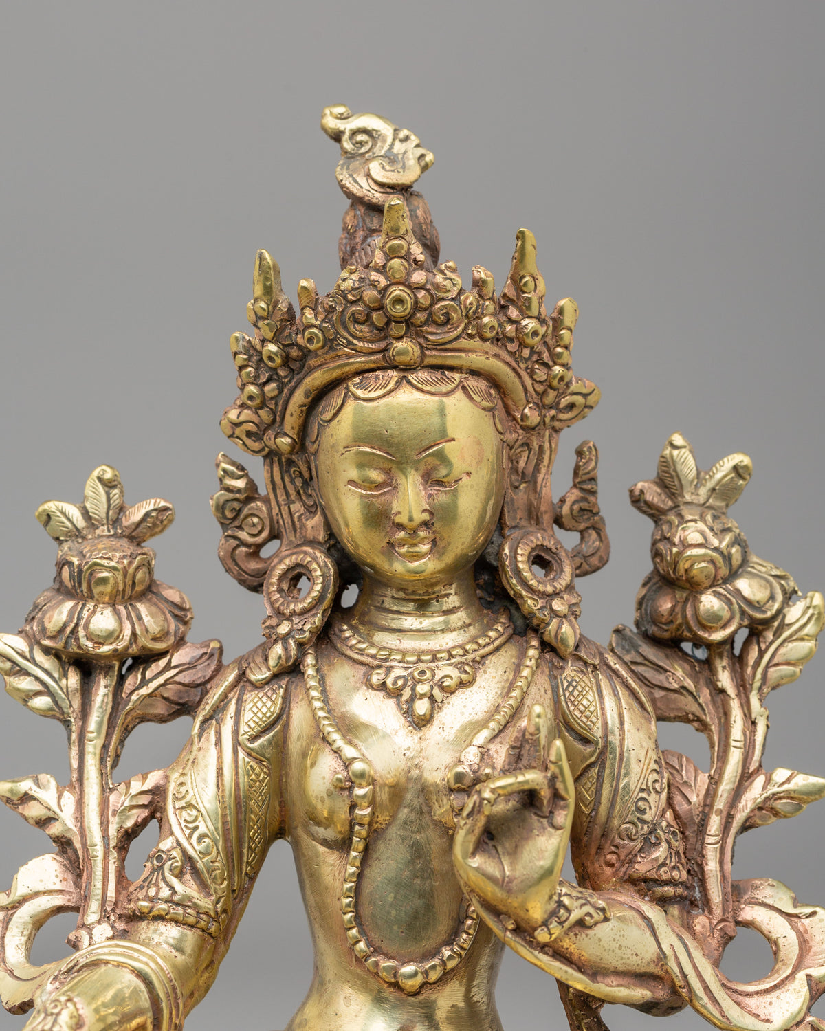 Green Tara Sacred Buddhist Statue | Divine Goddess of Compassion