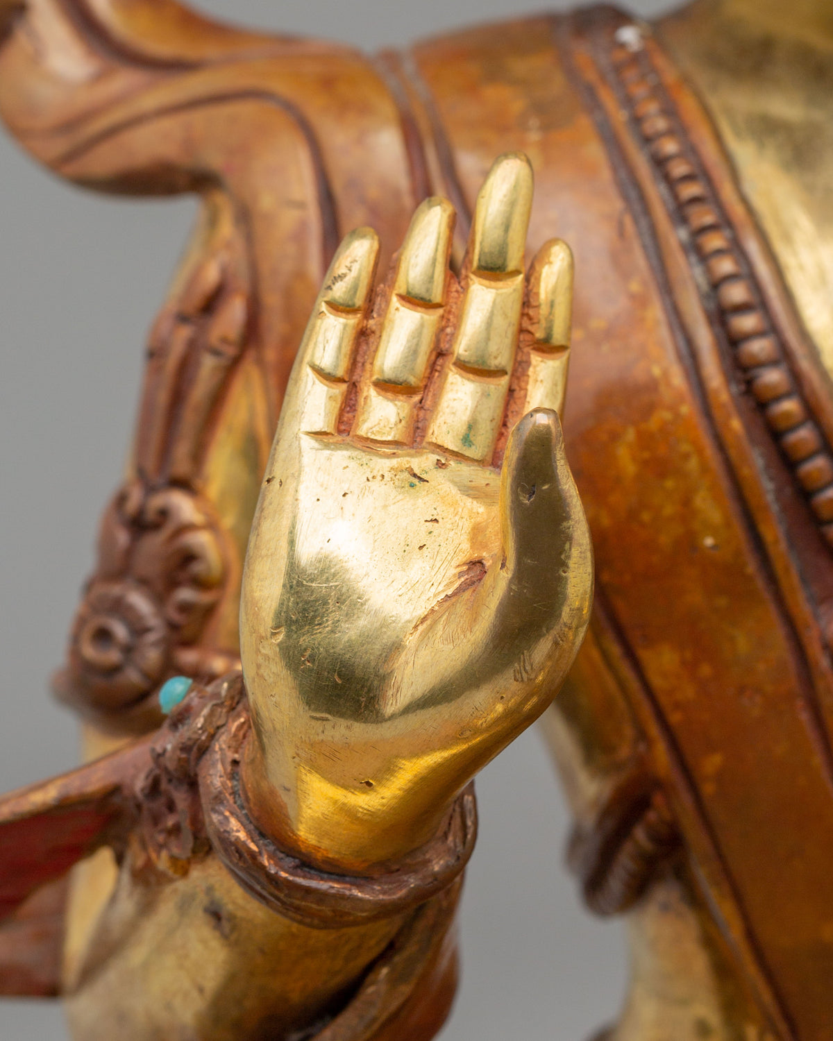 Mahasiddha Naropa Buddhist Sculpture | Handmade Tibetan Art