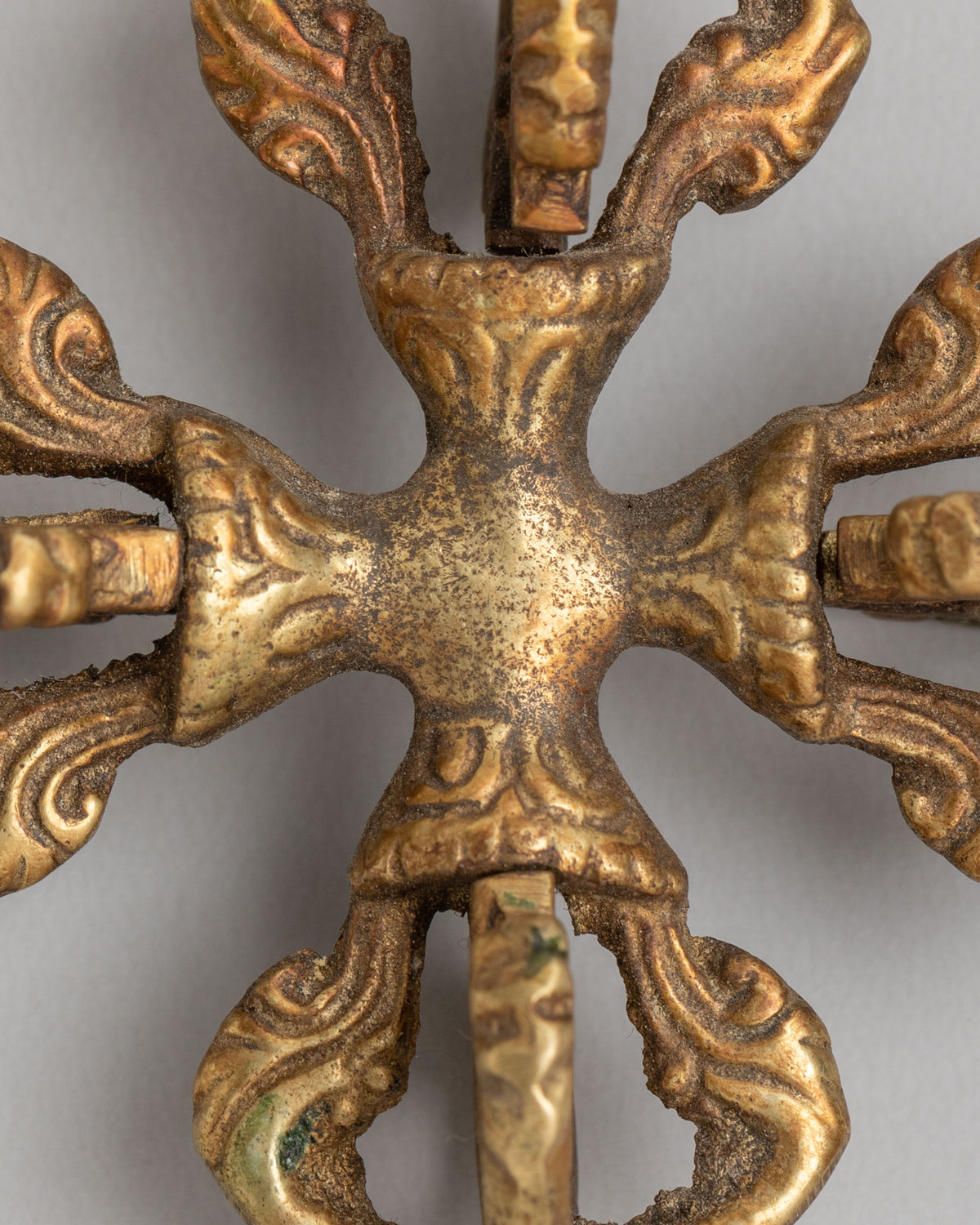 Vishva Vajra Buddhist Sacred Symbol | Bronze Double Vajra