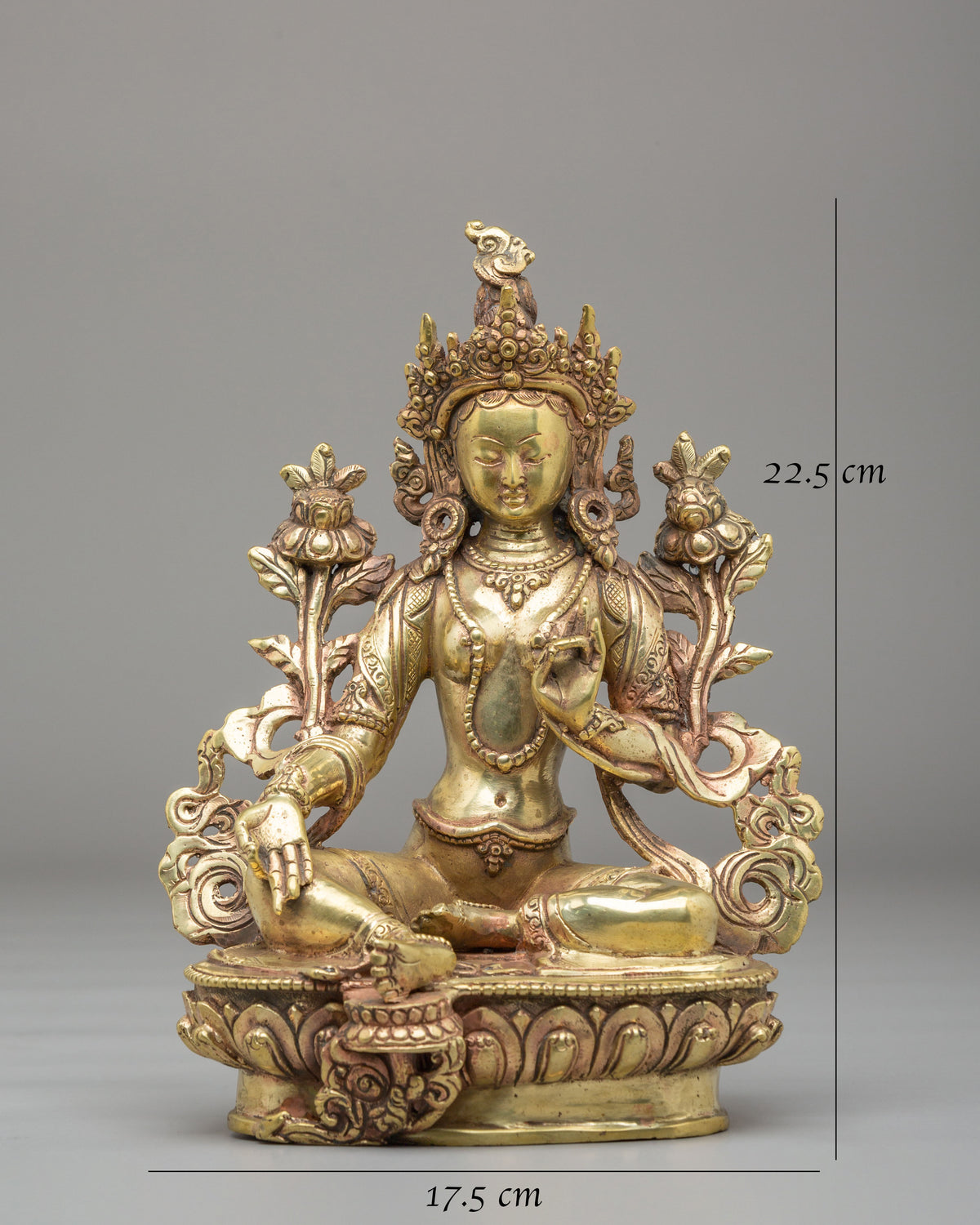 Green Tara Sacred Buddhist Statue | Divine Goddess of Compassion