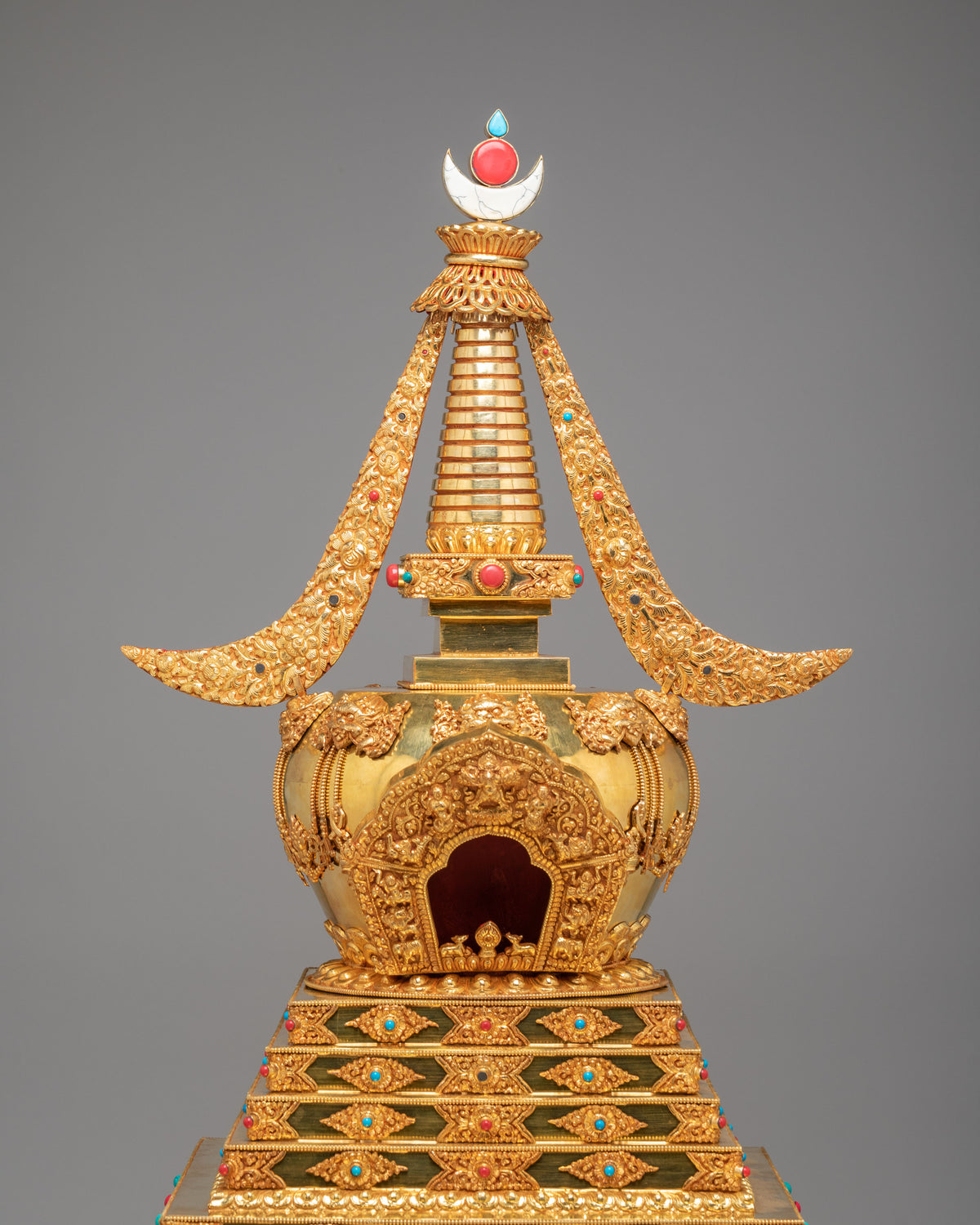 Exclusive Himalayan Enlightenment Stupa | Spiritual Home Decor