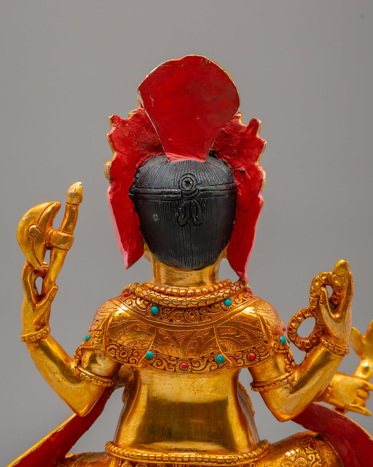 Traditional Ganesha Hindu Statue | Divine Hindu Deity for Altar Artwork