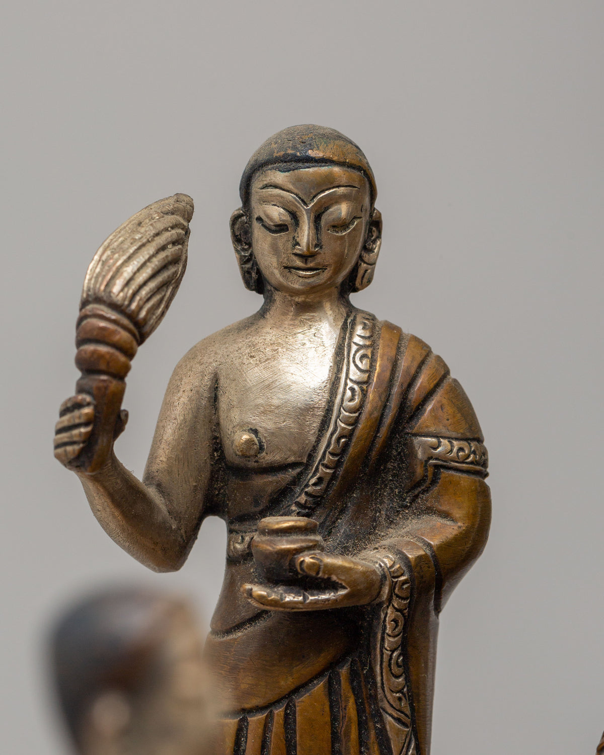 Buddha With Disciples Under Tree Statue | Spiritual Home Decor