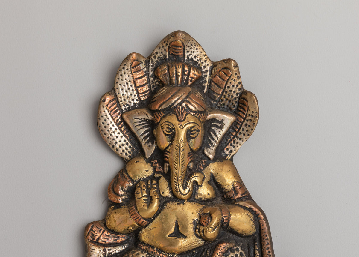 Handmade Altar Ganesha Wall Hanging | Spiritual Home Decor