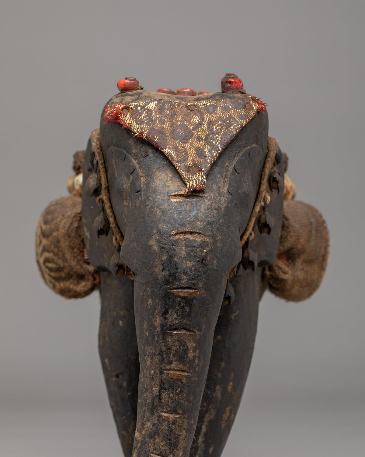 Elephant Wood Carving Statue | Perfect for Home Decor