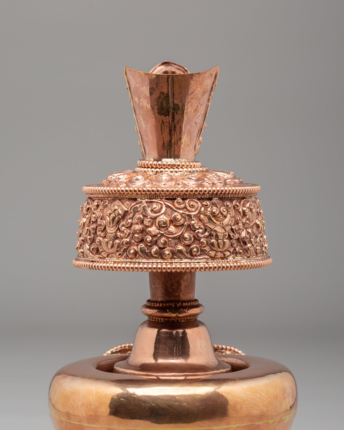 Buddhist Shrine Bhumba Set | Handcrafted Copper Ritual Vessels