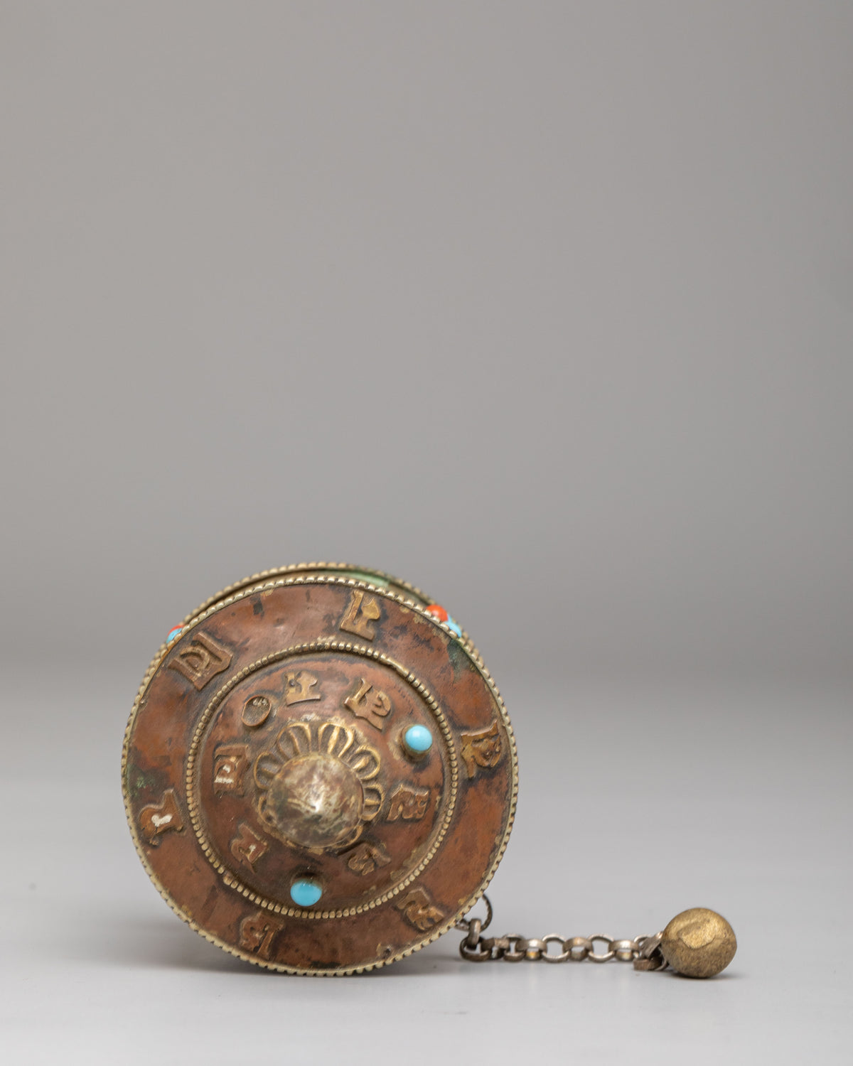 Traditional Mani Prayer Wheel | Tibetan Buddhist Ritual Object